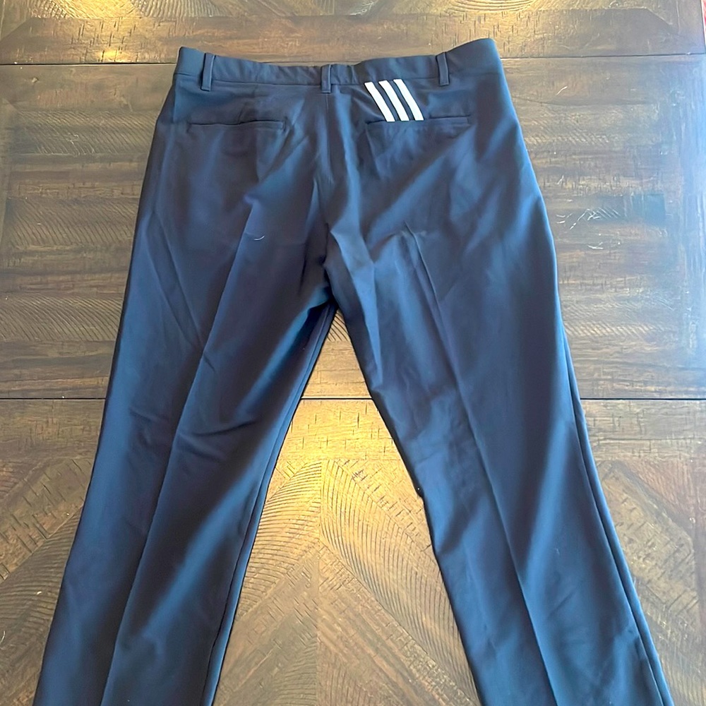 Men’s Black Adidas Golf Pants
